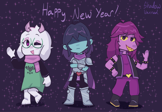 Ralsei, Kris, & Susie